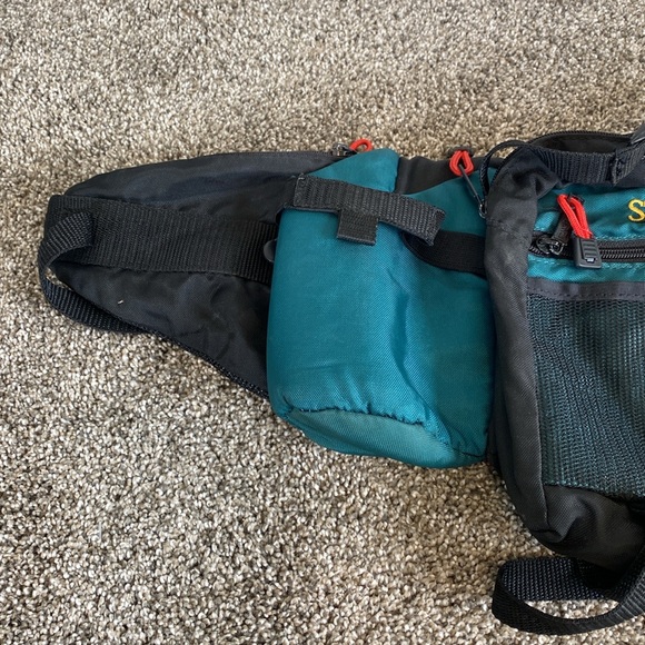 STANSPORT 2 BOTTLE CARRIER FANNY WAIST PACK Outdoor Hiking Camping Travel - Picture 9 of 12